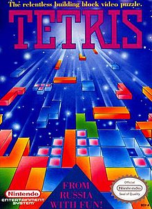 Tetris (Nintendo Entertainment System Cartridge)