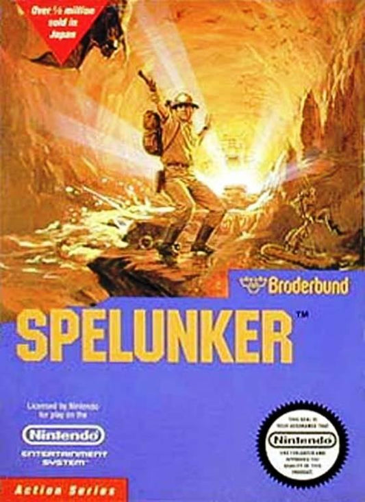 Spelunker (Nintendo Entertainment System Cartridge)