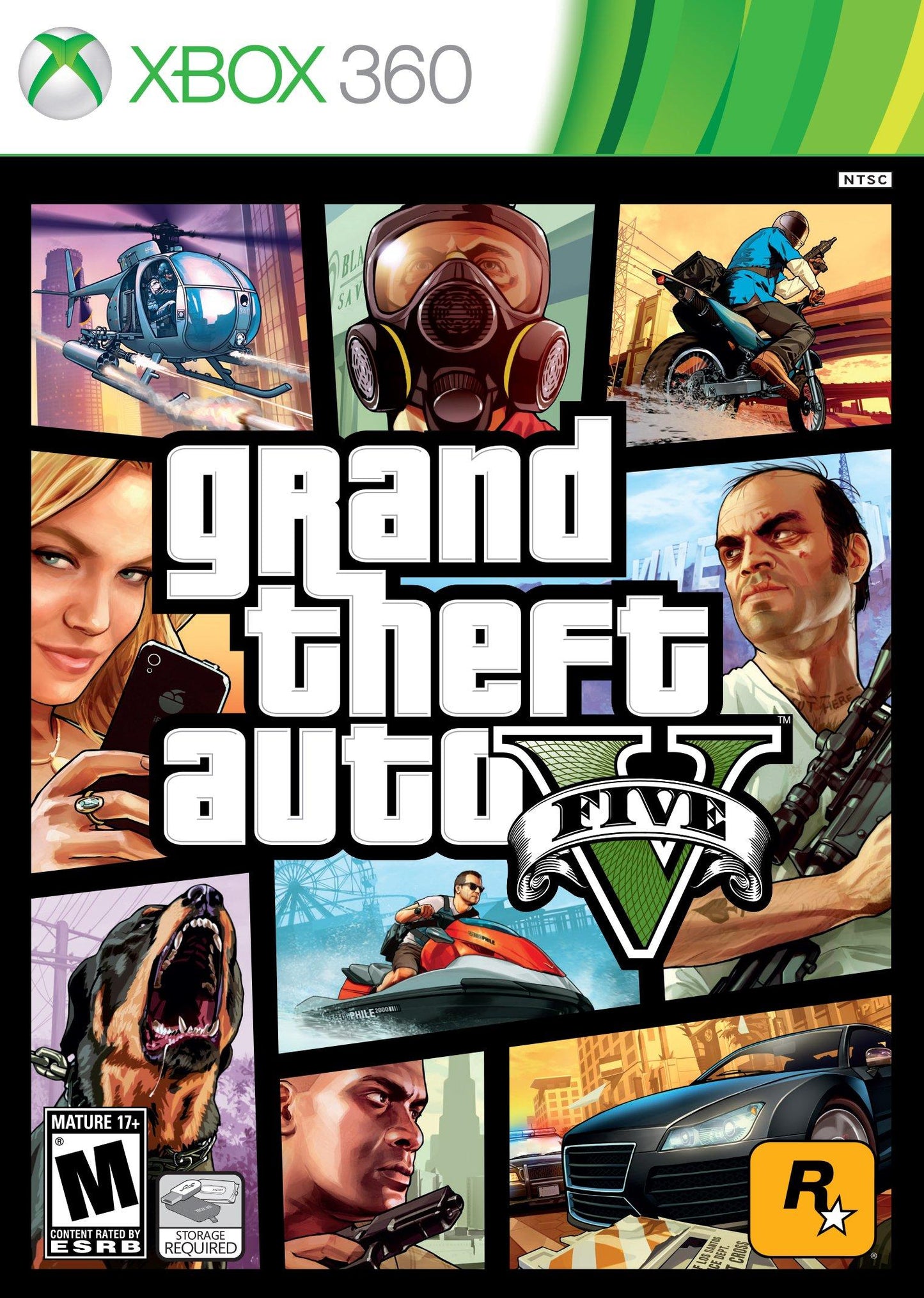 Grand Theft Auto 5 (Xbox 360 Disc)