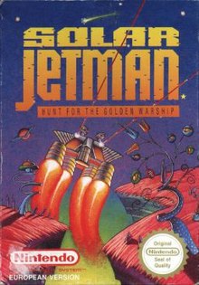 Solar Jetman (Nintendo Entertainment System Cartridge)
