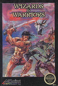 Warriors and Wizards (Nintendo Entertainment System Cartridge)
