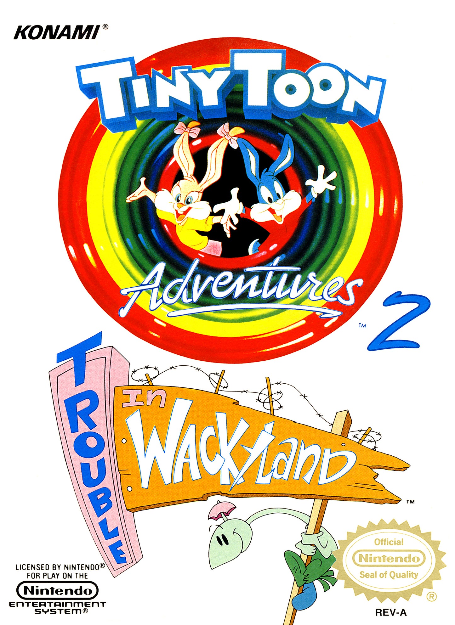 Tiny Toon Adventures 2 (Nintendo Entertainment System Cartridge) – Game  Grove