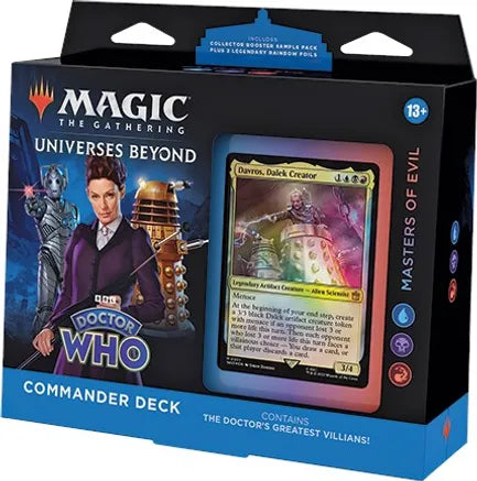 Doctor Who - Masters of Evil Commander Deck