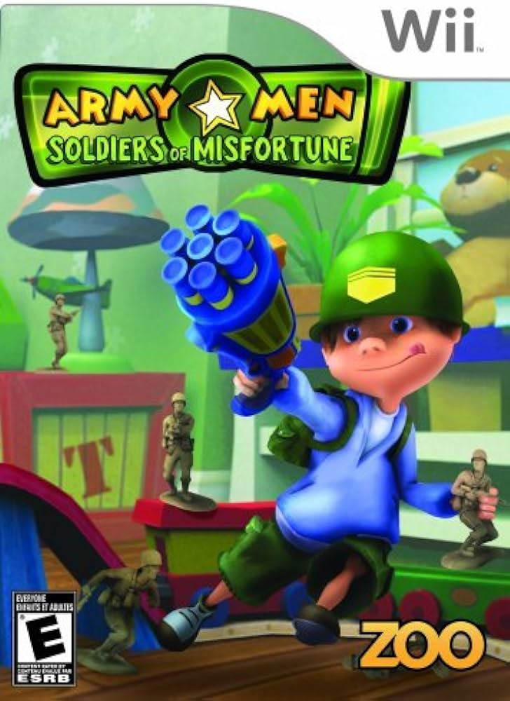 Army Men Soldiers of Misfortune (Wii Disc)