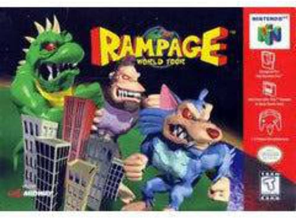 Rampage: World Tour (Nintendo 64 Cartridge)