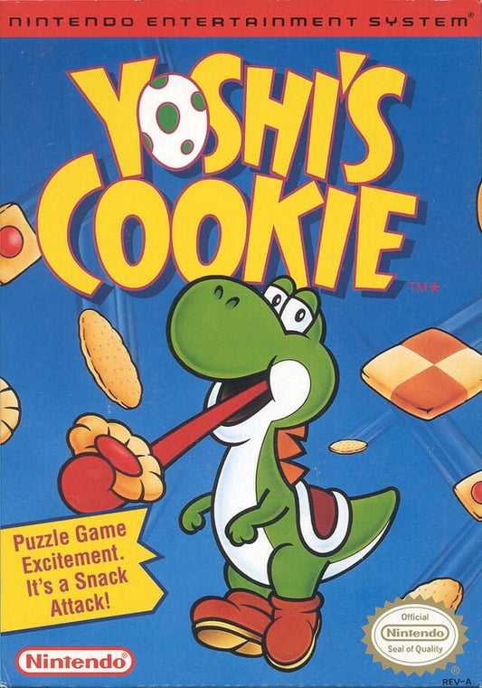 Yoshi's Cookie (Nintendo Entertainment System Cartridge)