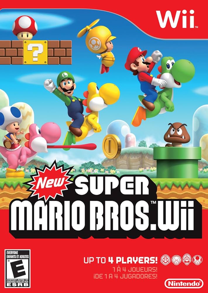 New Super Mario Bros Wii (Wii Disc)