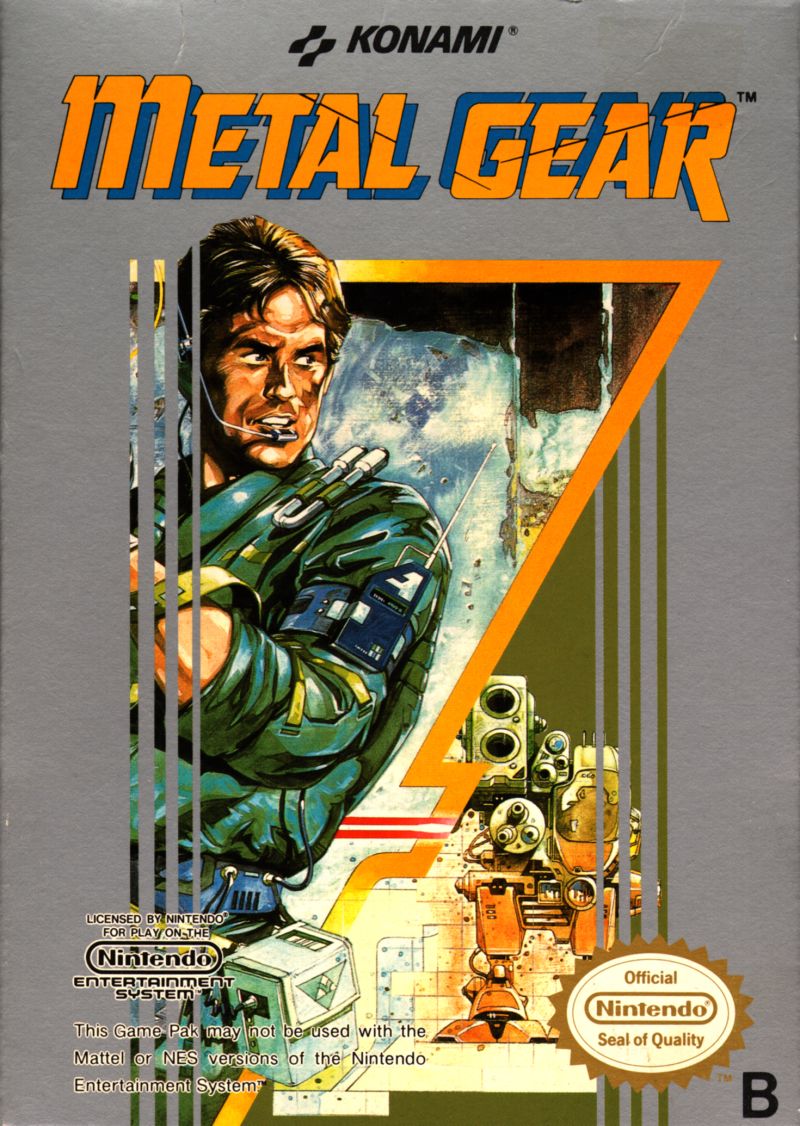 Metal Gear (Nintendo Entertainment System Cartridge)