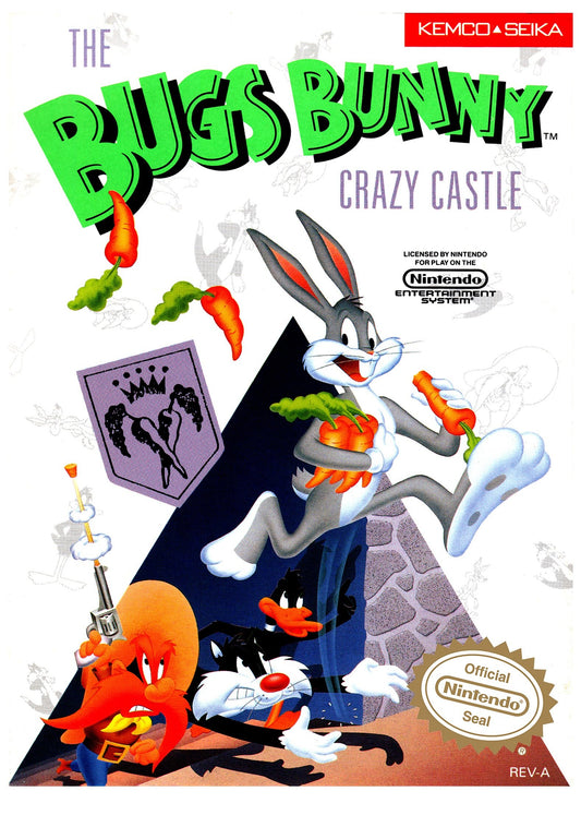Bugs Bunny Crazy Castle (Nintendo Entertainment System Cartridge)