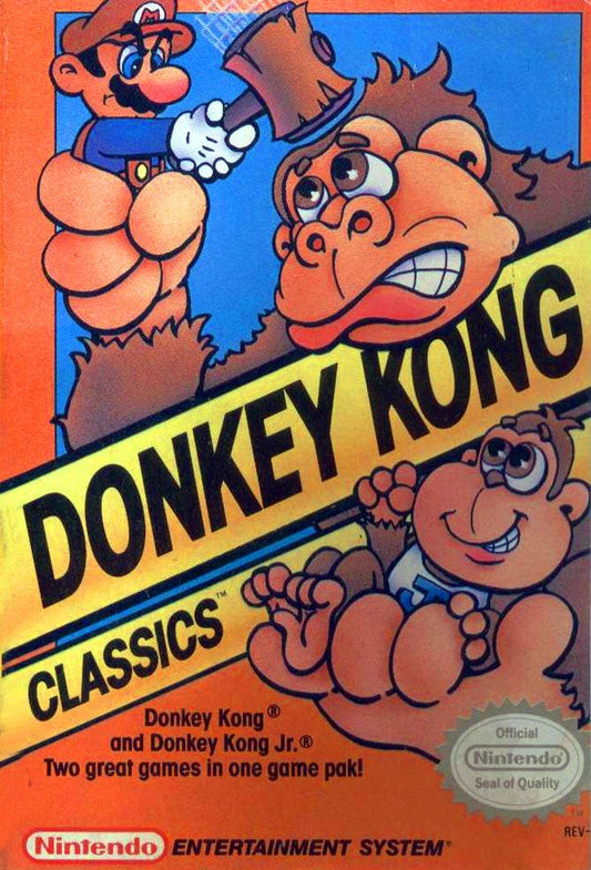 Donkey Kong Classics (Nintendo Entertainment System Cartridge)