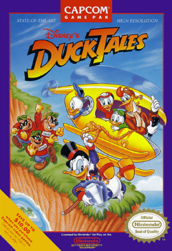 DuckTales (Nintendo Entertainment System Cartridge)