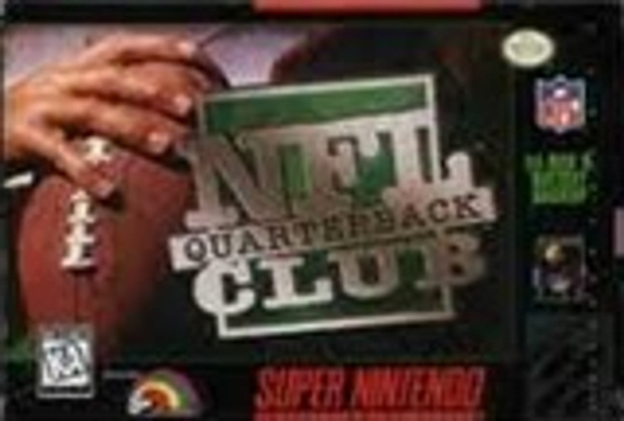 NFL Quarterback Club (Super Nintendo Cartridge)