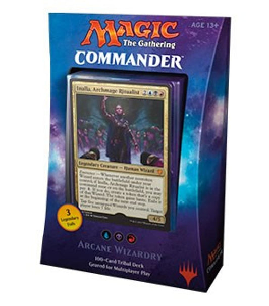 Arcane Wizardry  | 100-Card Ready-to-Play Deck |  Commander 2017