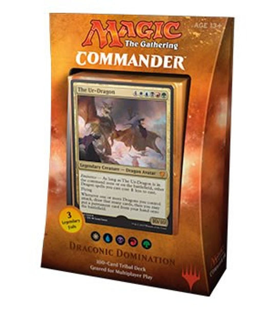Draconic Domination  | 100-Card Ready-to-Play Deck |  Commander 2017