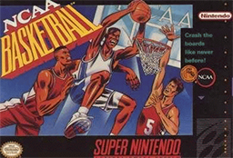 NCAA Basketball (Super Nintendo Cartridge)
