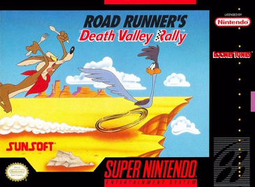 Road Runner's Death Valley Rally (Super Nintendo Cartridge)