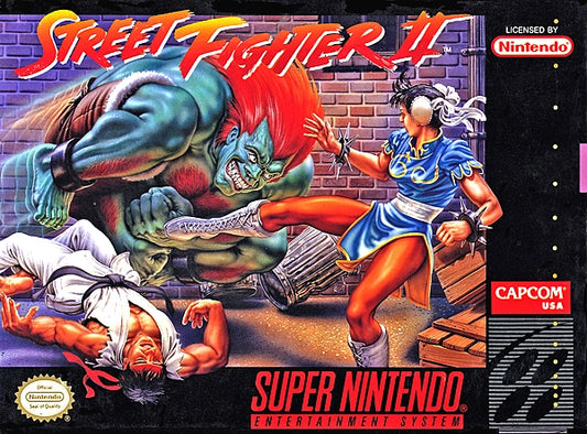 Street Fighter II (Super Nintendo Cartridge)