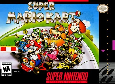 Super Mario Kart (Super Nintendo Cartridge)