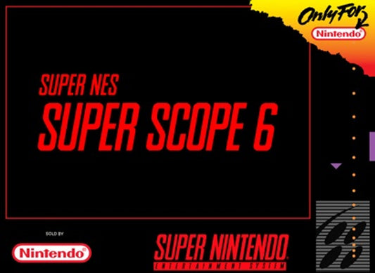 Super NES Super Scope 6 (Super Nintendo Cartridge)