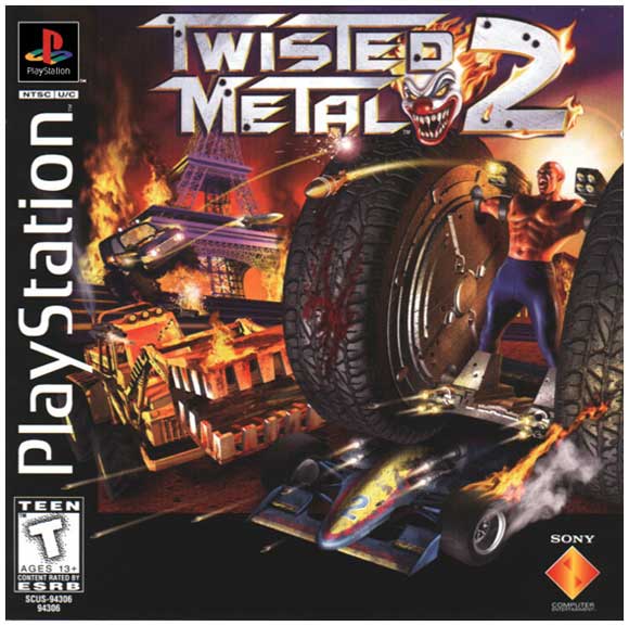 Twisted Metal 2 (Playstation Disc)
