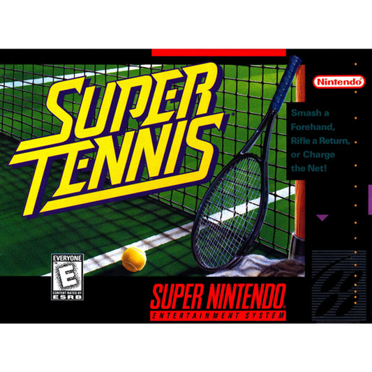 Super Tennis (Super Nintendo Cartridge)
