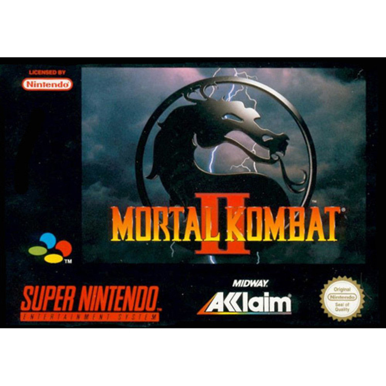 Mortal Kombat II (Super Nintendo Cartridge)