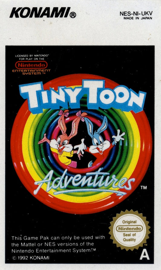 Tiny Toon Adventures (Nintendo Entertainment System Cartridge)