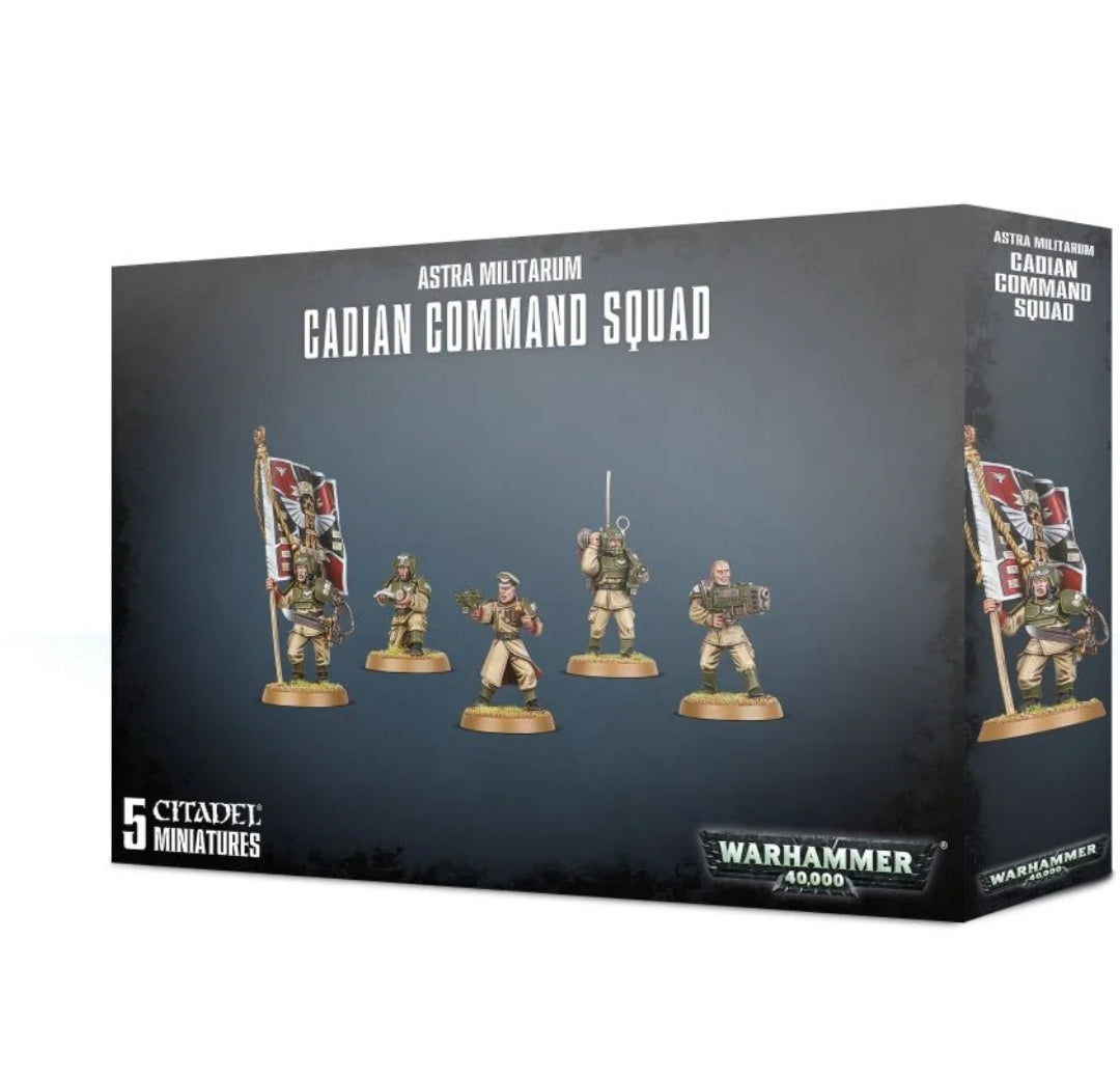 Warhammer 40,000: Astra Militatum (Cadian Command Squad)