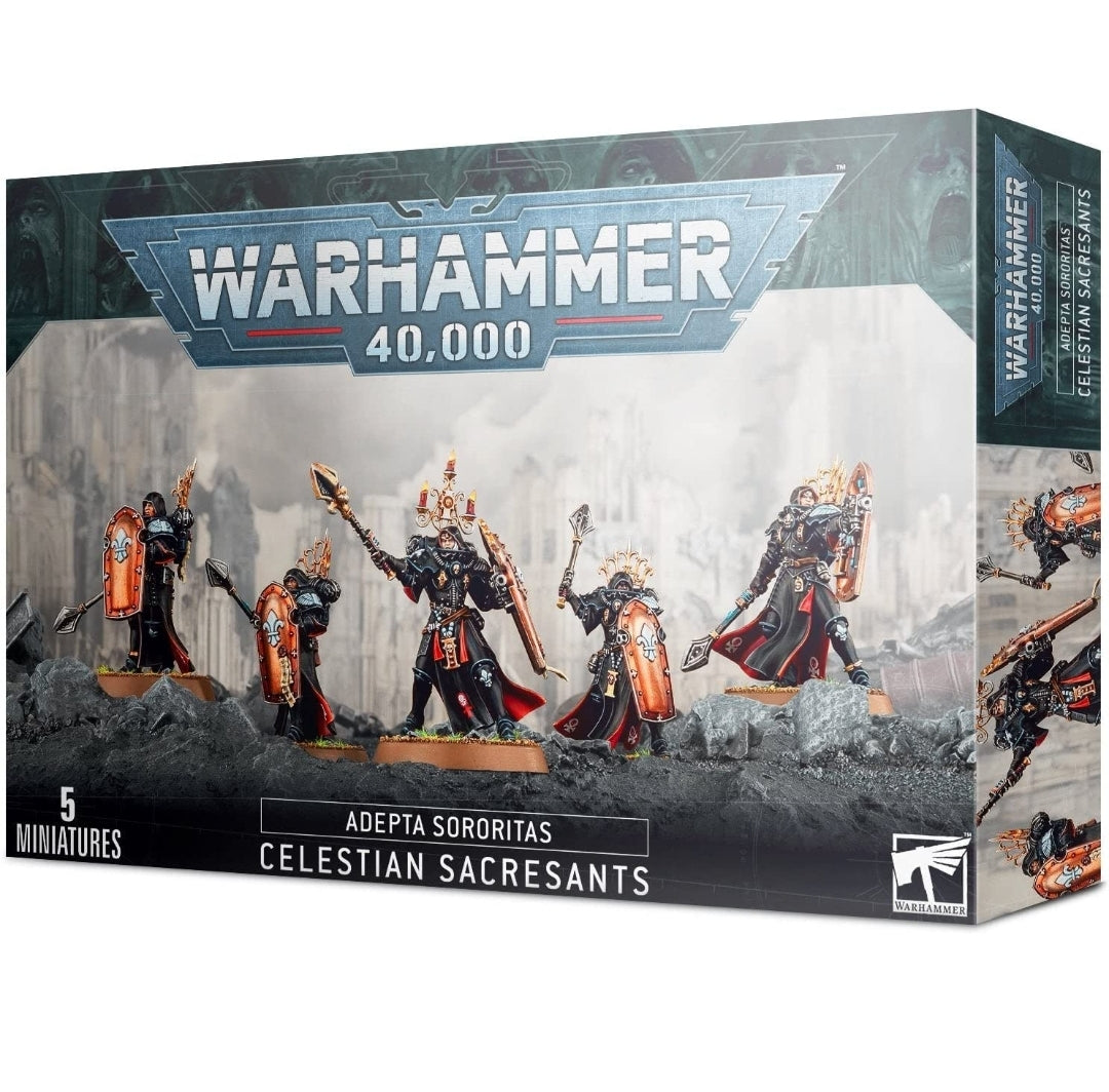 Warhammer 40,000-Adepta Sororitas (Celestian Daxresants)