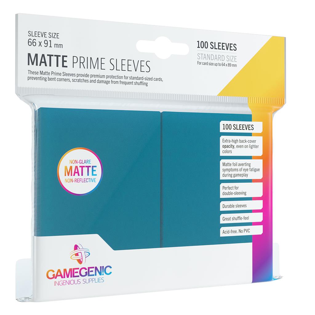 Gamegenic PRIME Matte Sleeves - 100 Pack