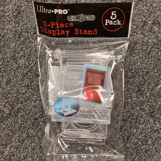 Ultra Pro 2 Piece Card Display Stand (5 pack)