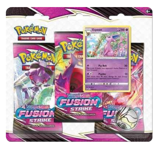 Fusion Strike 3 Pack Booster Pack