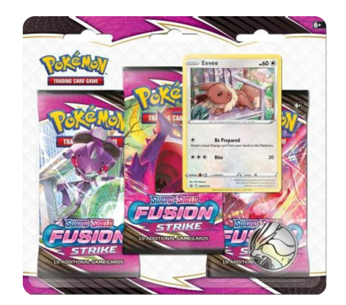 Fusion Strike 3 Pack Booster Pack