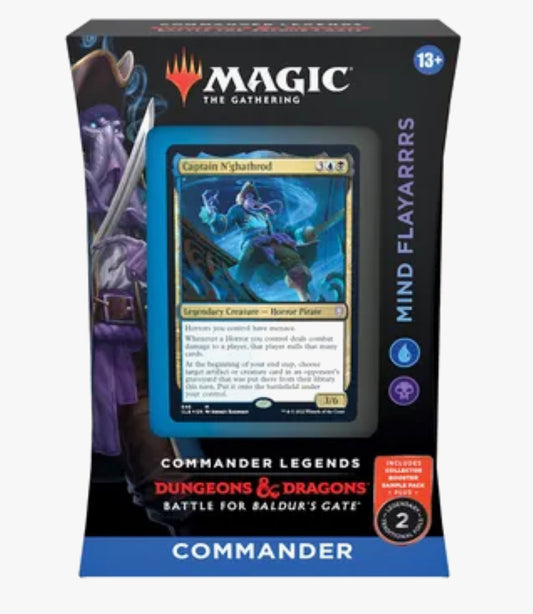 Mind Flayers | 100-Card Ready-to-Play Deck | Commander Legends 2