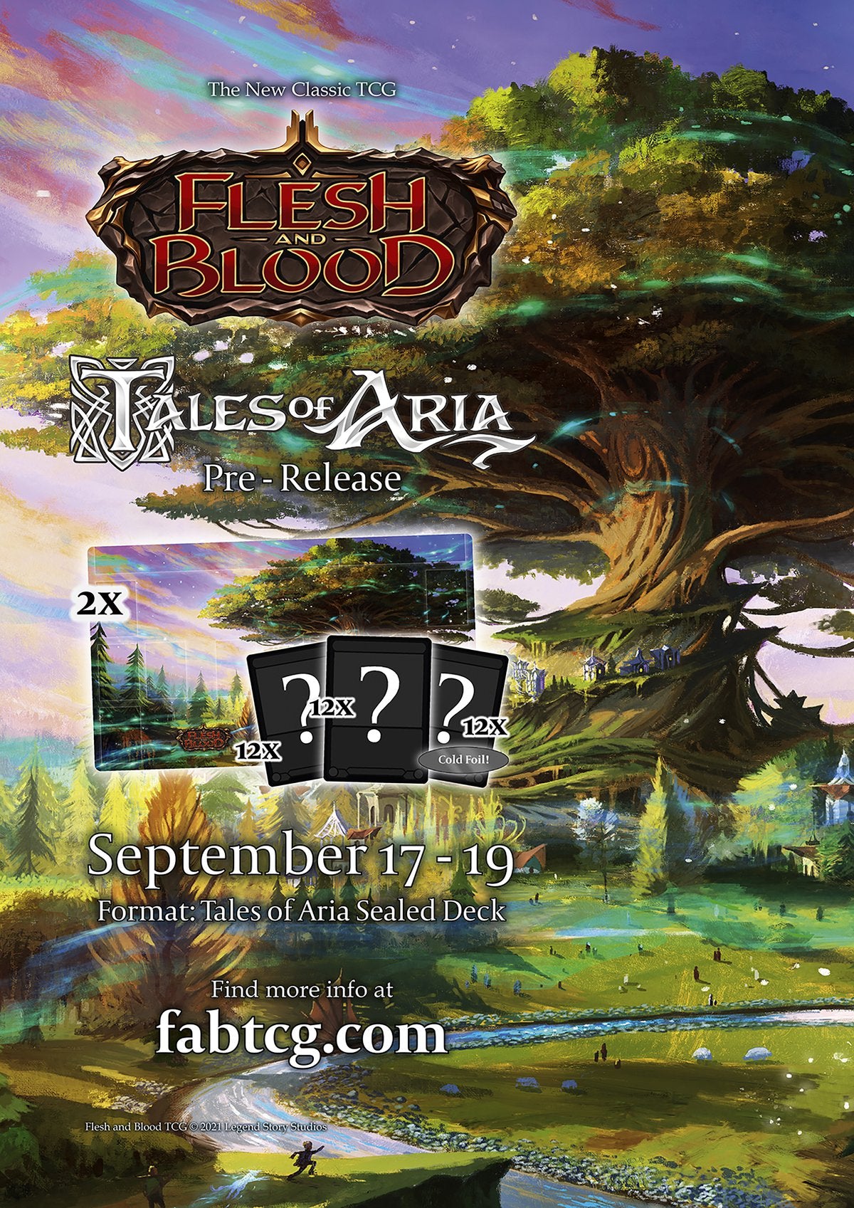 Tales of Aria Pre Release - September 18, 12:00pm EST