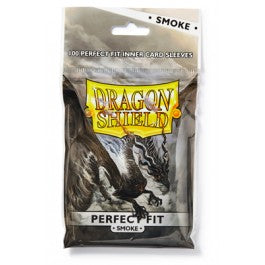Dragon Shield 100ct Top Loading Perfect Fit Sleeves - Smoke